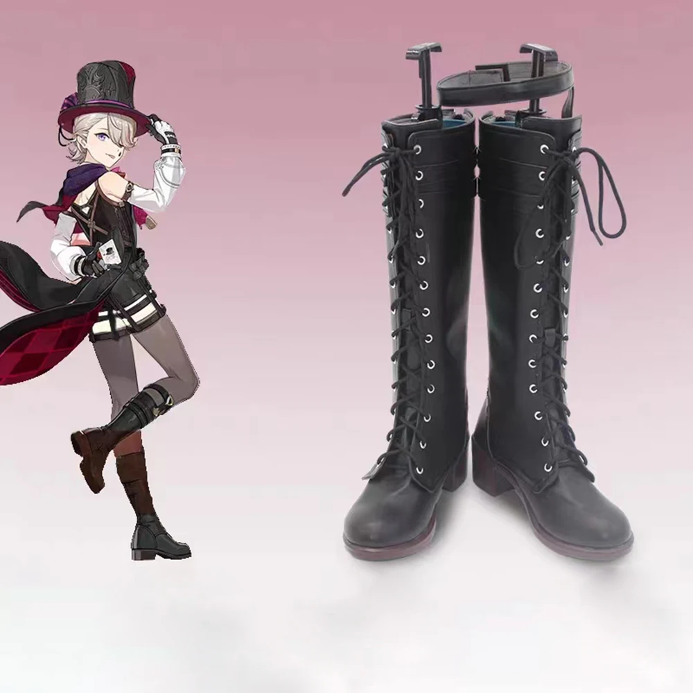 New Game Cosplay BootS Genshin Impact Lynette Shoes Halloween Aksesori Dibuat Sesuai Pesanan
New Game Cosplay BootS Genshin Impact Lynette Shoes Halloween Aksesori Dibuat Sesuai Pesanan