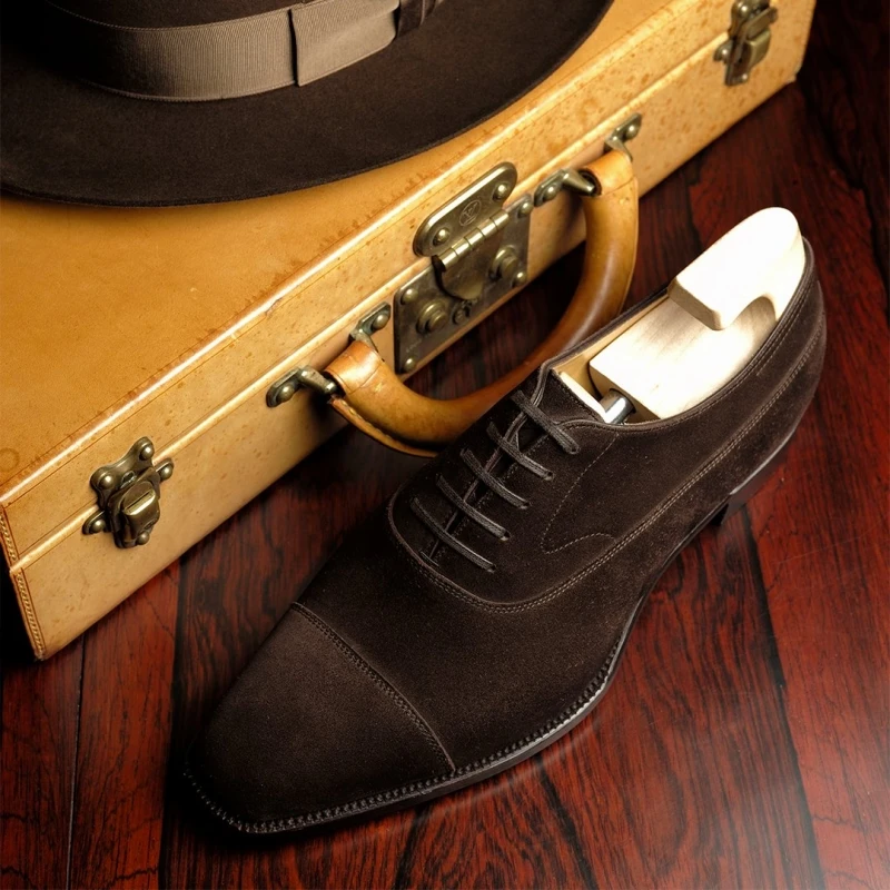 New Coffee Flock Men Shoes Breathable Lace-up Derby Shoes for Men with Chaussures Pour Hommes Men Shoes
New Coffee Flock Men Shoes Breathable Lace-up Derby Shoes for Men with Chaussures Pour Hommes Men Shoes