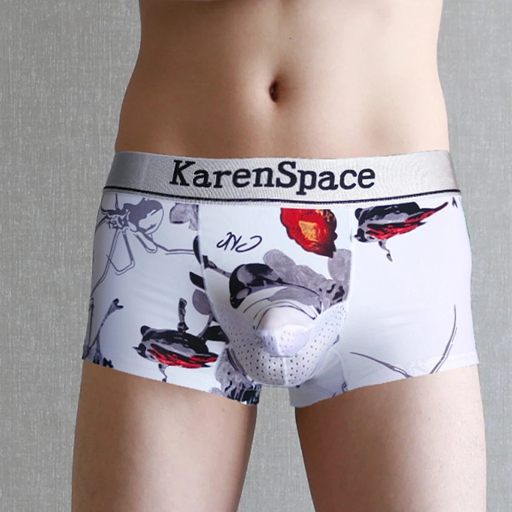 Men's Sexy Ultra Thin Boxer Briefs Long Elephant Nose Underwear Soft Ice Silk Elastic Comfort Flex Waist Boxershorts Underpants
Men's Sexy Ultra Thin Boxer Briefs Long Elephant Nose Underwear Soft Ice Silk Elastic Comfort Flex Waist Boxershorts Underpants