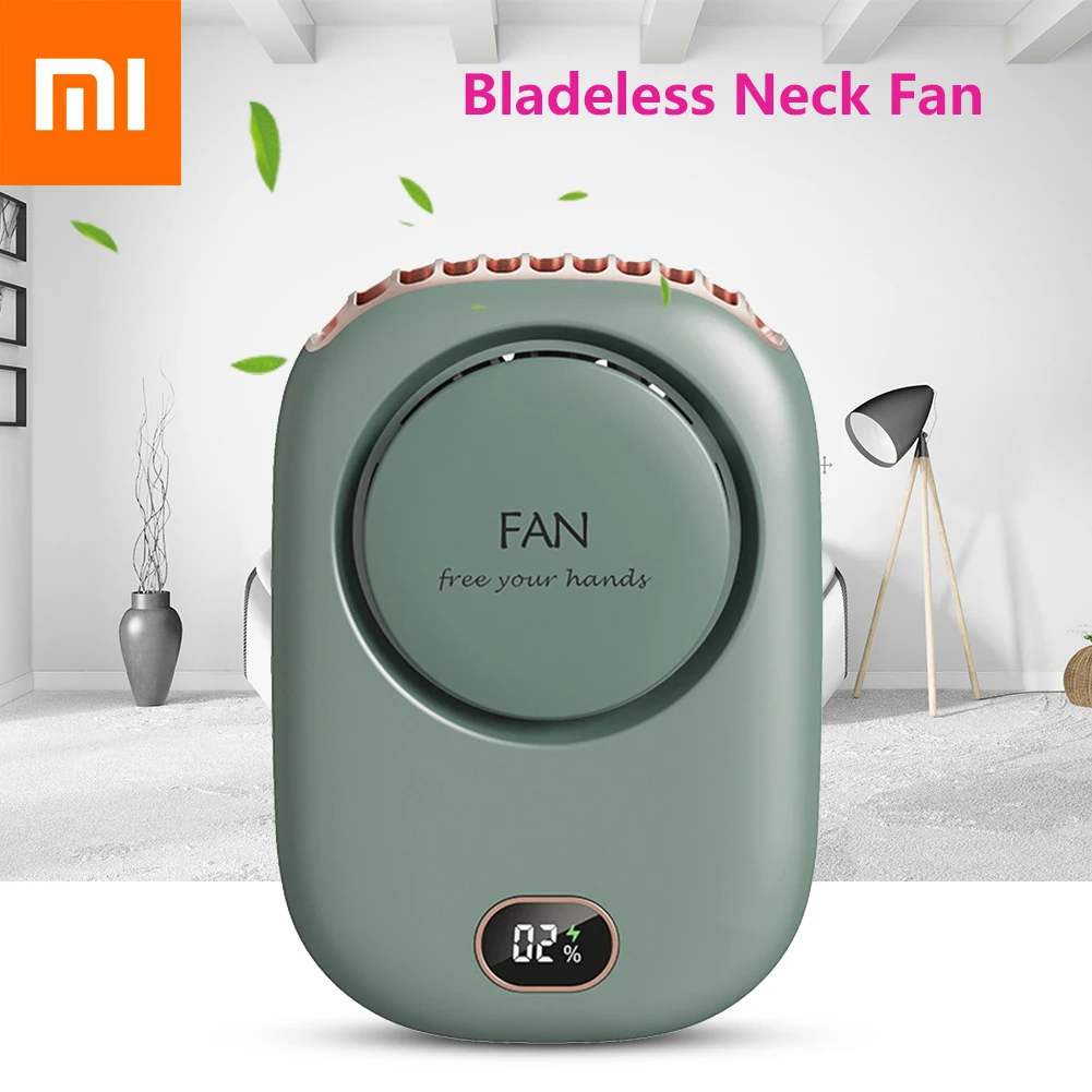 Xiaomi Portable Bladeless Neck Fan USB Rechargeable Silent Cooling Fans 3 Speeds Adjustable Waist Fan Outdoor Travel Air Cooler
Xiaomi Portable Bladeless Neck Fan USB Rechargeable Silent Cooling Fans 3 Speeds Adjustable Waist Fan Outdoor Travel Air Cooler