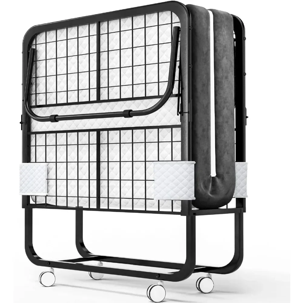 Folding Bed with Mattress,75x31 Size,Portable Foldable Roll Away Adult Bed for Guest,5-inch Thick Memory Foam Mattress
Folding Bed with Mattress,75x31 Size,Portable Foldable Roll Away Adult Bed for Guest,5-inch Thick Memory Foam Mattress