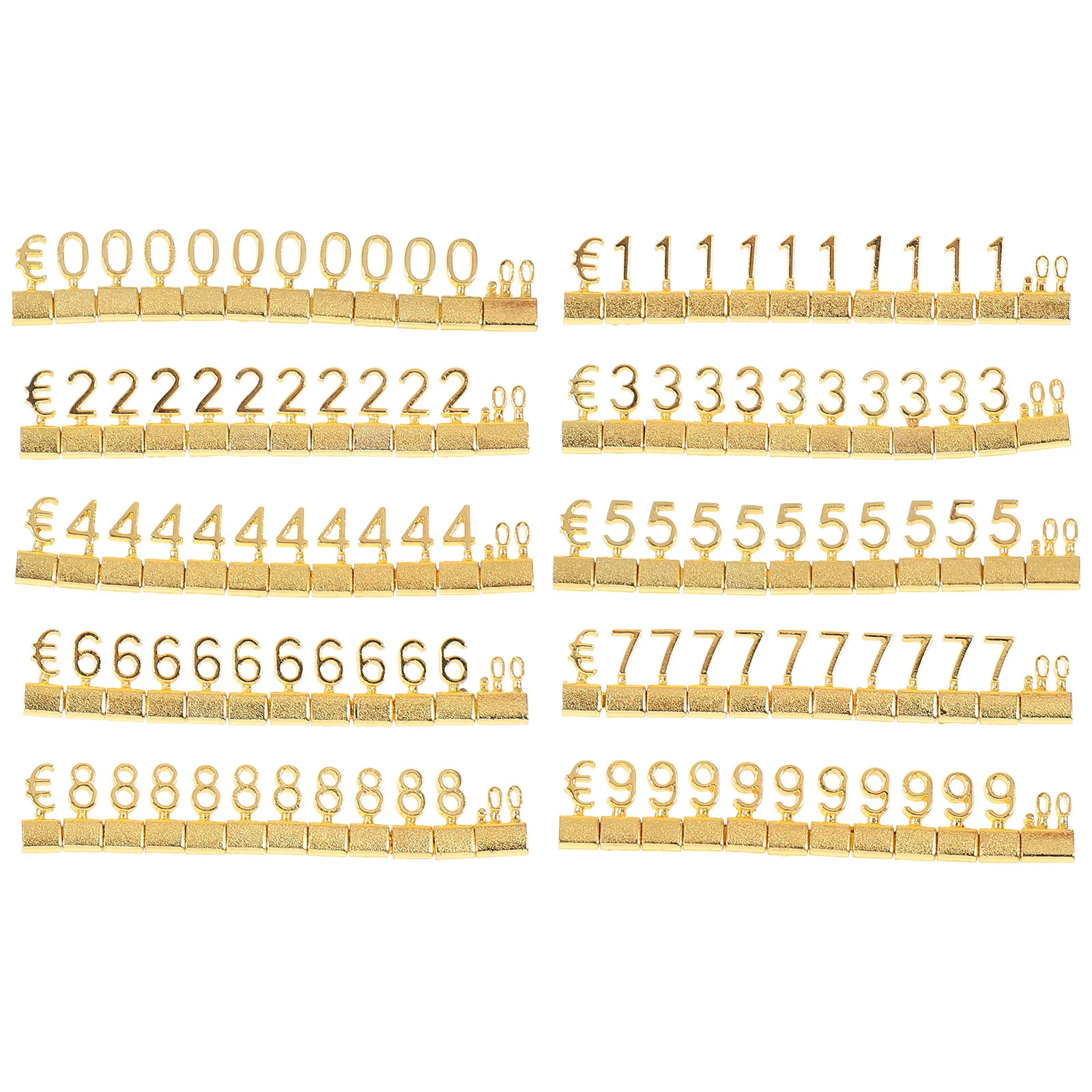 Price Display Cube Number Letter Metal Tag Adjustable Stand Pricing Label Retail Shop Jewelry (Euro)
Price Display Cube Number Letter Metal Tag Adjustable Stand Pricing Label Retail Shop Jewelry (Euro)