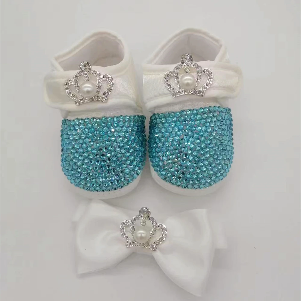 

Dollbling Baby Boy First Walkers Little Gentleman Bling Moustache Baptism Outfit Newborn Photography Christening Crib Shoes