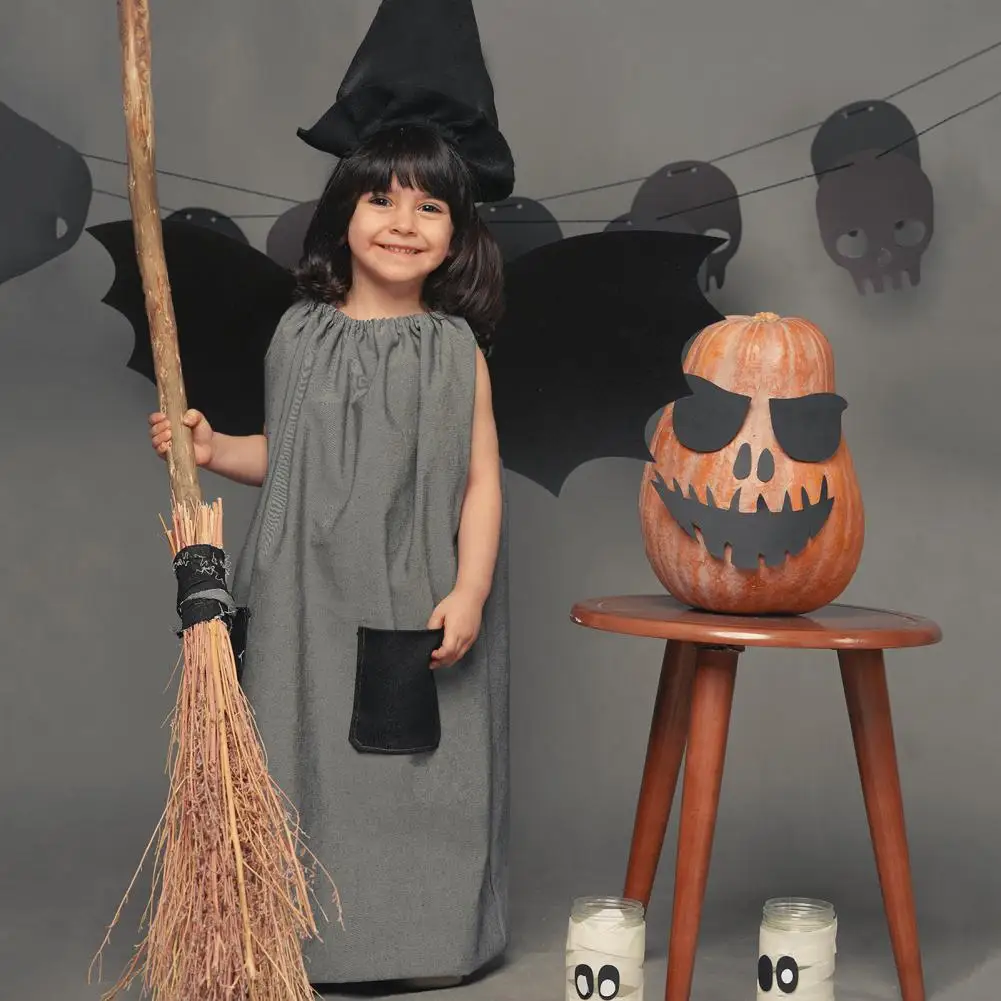 Kids Bat Wing with Straps Gothic Unisex Cosplay Props Faux Leather Black Bat Wing Dragon Halloween Costume Accessories
Kids Bat Wing with Straps Gothic Unisex Cosplay Props Faux Leather Black Bat Wing Dragon Halloween Costume Accessories