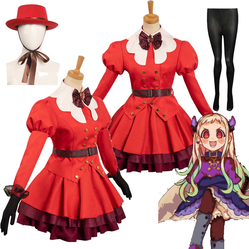 Toilet-Bound Hanako-kun Yashiro Nene Cosplay Costume Ghost Hotel Red Dress Set Halloween Carnival Suit For Ladies Women Adult
Toilet-Bound Hanako-kun Yashiro Nene Cosplay Costume Ghost Hotel Red Dress Set Halloween Carnival Suit For Ladies Women Adult