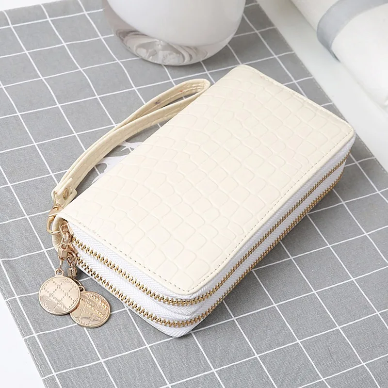 Red/White/Black Women Double Zipper Wallets Ladies Wallet Fashion Wallet Female Long Design Handbag Phone Bag Hot Sale
Red/White/Black Women Double Zipper Wallets Ladies Wallet Fashion Wallet Female Long Design Handbag Phone Bag Hot Sale