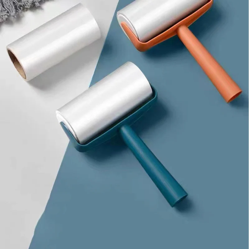 Dust Hair Removal Sticky Hair Cleaning Roller Clothes Removal Strong Sticky Roller Brush Paper Refillable Dog Hair Remover
Dust Hair Removal Sticky Hair Cleaning Roller Clothes Removal Strong Sticky Roller Brush Paper Refillable Dog Hair Remover