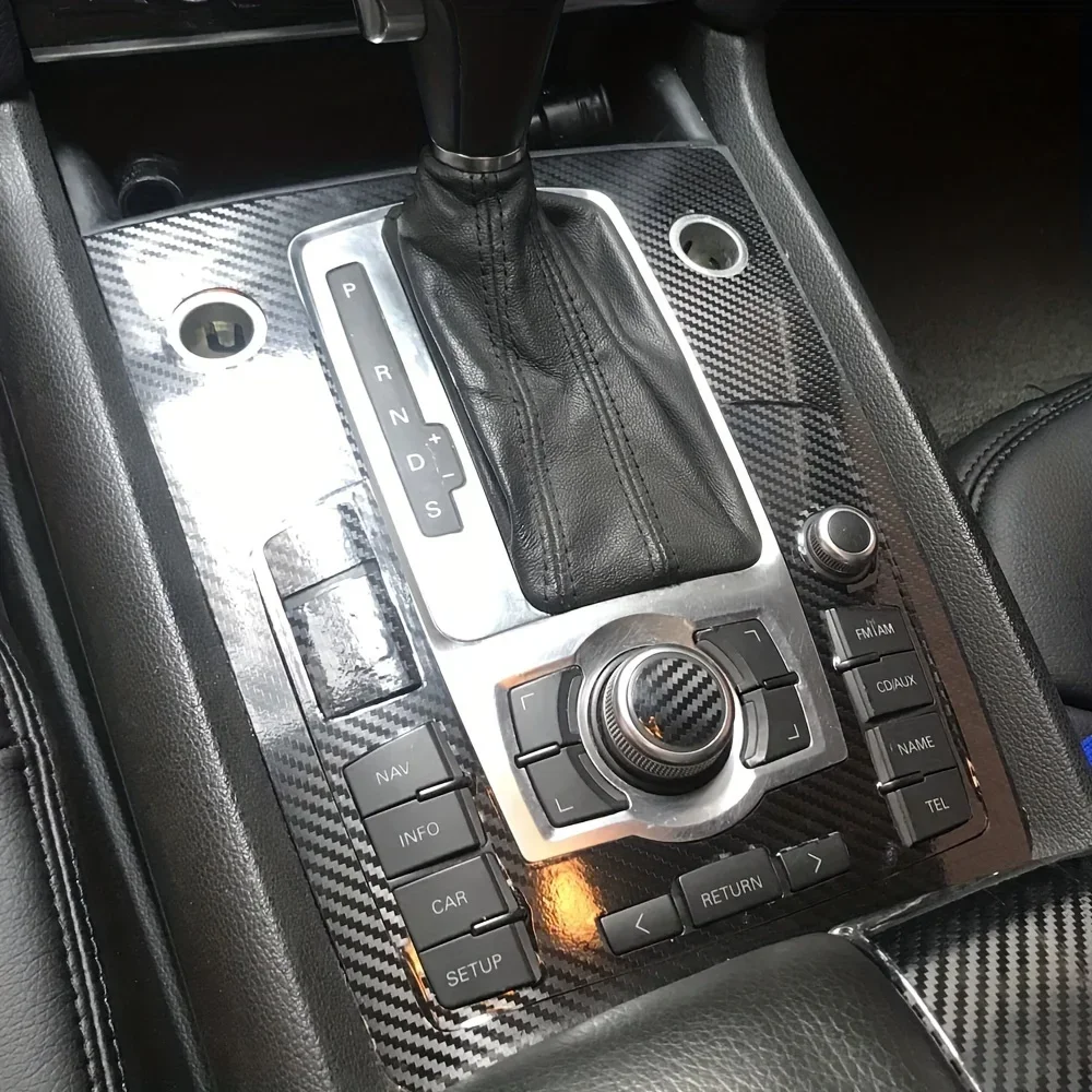 Наклейки из углеродного волокна 3D/5D для Audi Q7 2005-2016, Центральная панель управления дверной ручкой, аксессуары для стайлинга автомобиля
Наклейки из углеродного волокна 3D/5D для Audi Q7 2005-2016, Центральная панель управления дверной ручкой, аксессуары для стайлинга автомобиля