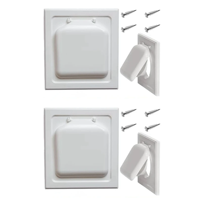 Hot Sale Double Door Dryer Vent Cover Outdoor 4Inch, Any Outdoor Vent Cover,Lint-Free Collection Net Exhaust Cover Vent(2PCS)
Hot Sale Double Door Dryer Vent Cover Outdoor 4Inch, Any Outdoor Vent Cover,Lint-Free Collection Net Exhaust Cover Vent(2PCS)