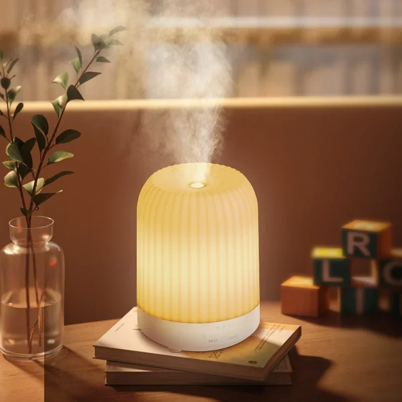 

Aroma Diffuser Air Humidifier USB 250ML For Home Office Car Essential Oils With Colorful Light Mini Ultrasonic Humidifier Led