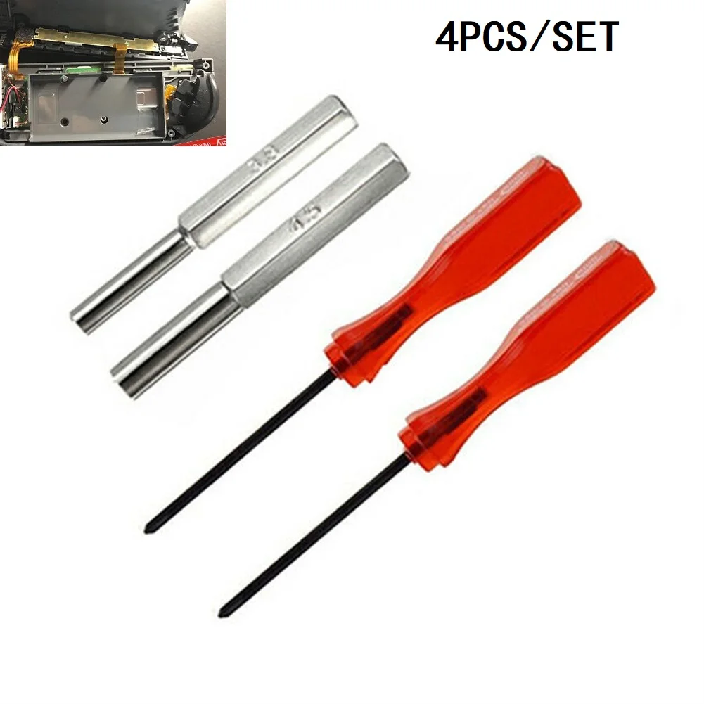 4pcs Screwdriver Socket Spanner 3.8/4.5mm Driver Bits Head For NES SNES N64 Game Boy Security Removal Repairing Hand Tools
4pcs Screwdriver Socket Spanner 3.8/4.5mm Driver Bits Head For NES SNES N64 Game Boy Security Removal Repairing Hand Tools