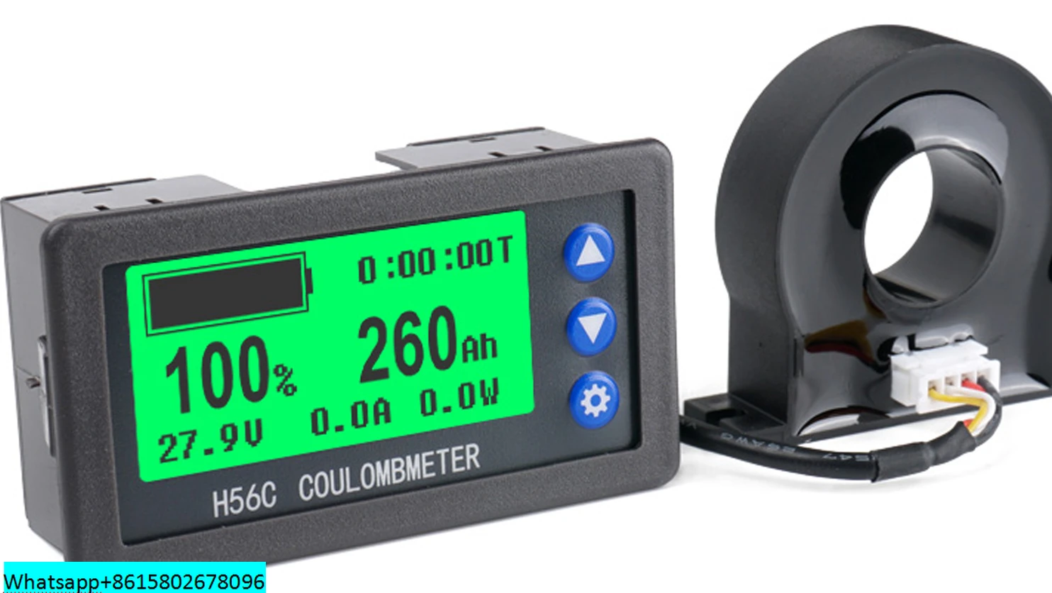 H56CH LCD Holcoulomb Meter Display for Voltage, Current and Power Meter Electric Vehicles Isolation
H56CH LCD Holcoulomb Meter Display for Voltage, Current and Power Meter Electric Vehicles Isolation