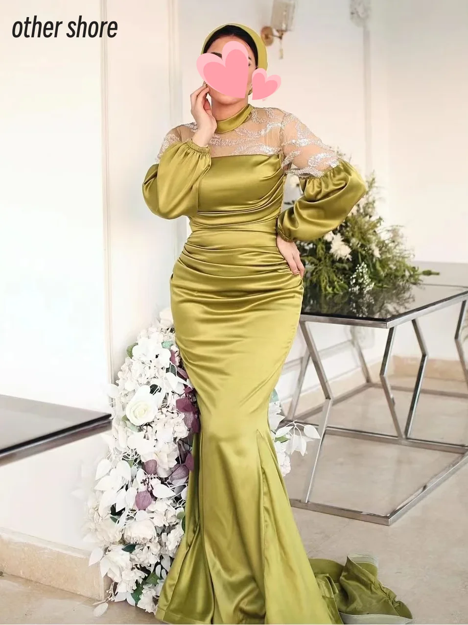 Other Shore Elegant Vintage Sexy Green Mermaid Lace Beading Ruffle Customize Formal Occasion Prom Dress Evening Party Gowns
Other Shore Elegant Vintage Sexy Green Mermaid Lace Beading Ruffle Customize Formal Occasion Prom Dress Evening Party Gowns