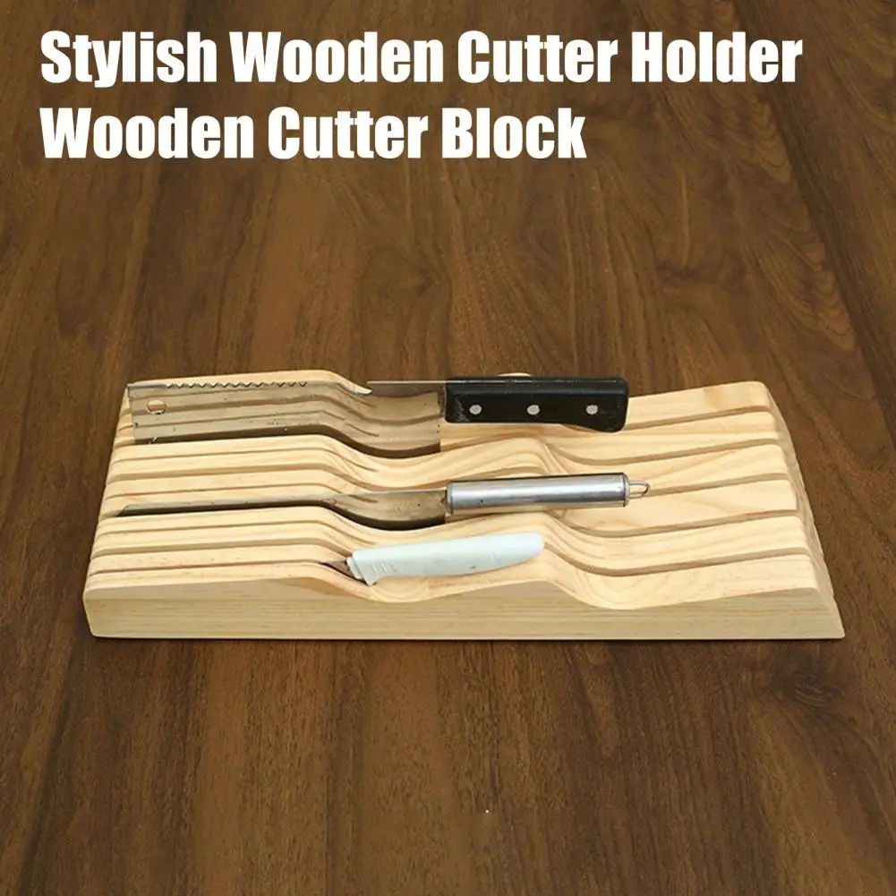 Cutter Holder Organizer Wooden Drawer Cutter Organizer for Home Kitchen Space-saving Holder for Cutters Storage for Chefs
Cutter Holder Organizer Wooden Drawer Cutter Organizer for Home Kitchen Space-saving Holder for Cutters Storage for Chefs