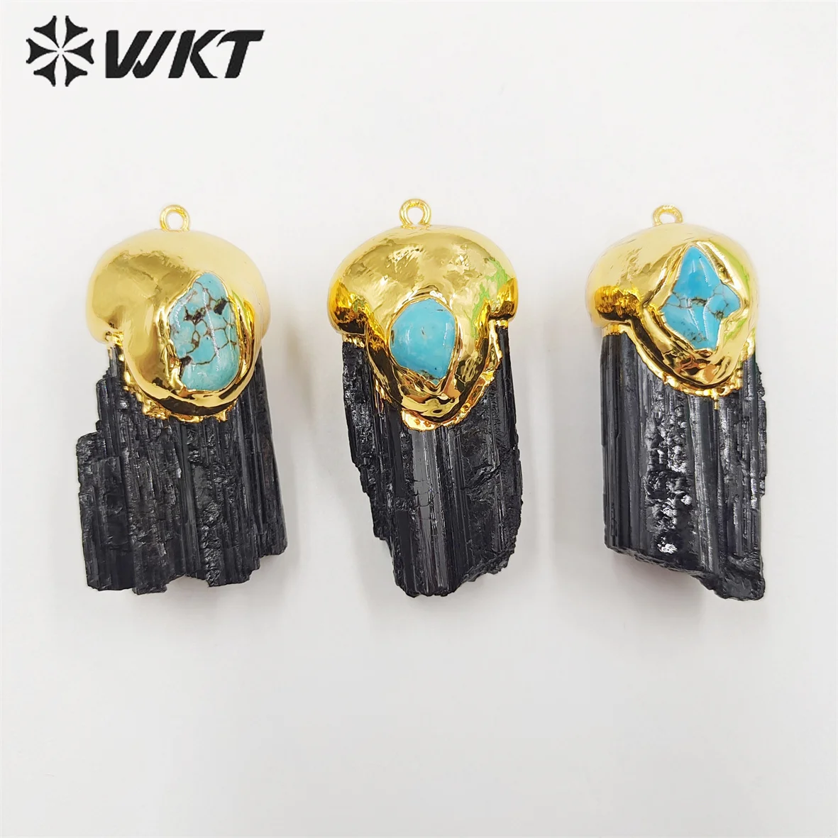 WT-P1859 Wholesale Fashion gold plated cap Natural Black Tourmaline Pendants Hot Energy Genuine stone pendant for necklace
WT-P1859 Wholesale Fashion gold plated cap Natural Black Tourmaline Pendants Hot Energy Genuine stone pendant for necklace