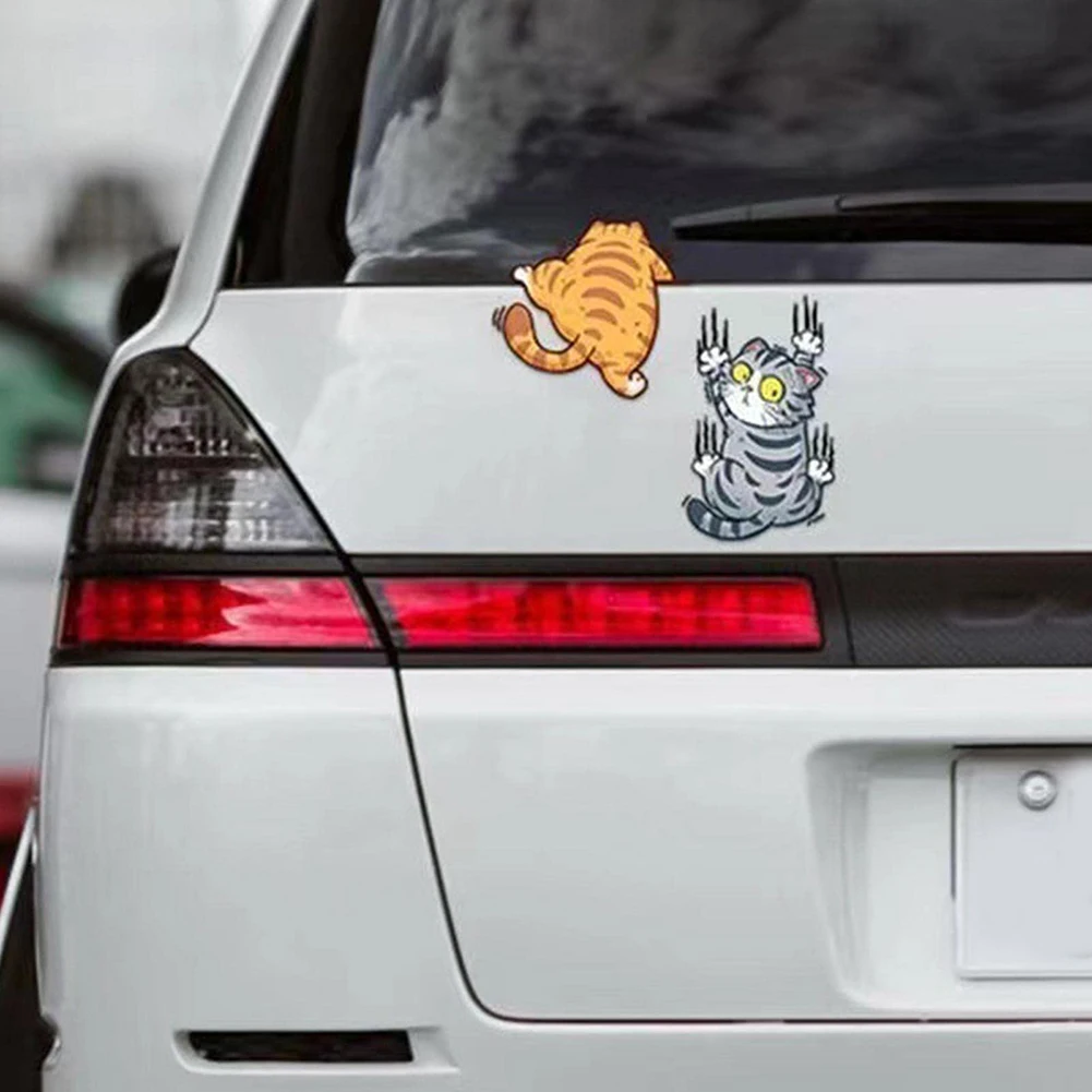 Durable Cat Car Bumper Sticker, Weather Resistant PVC Material, Long Lasting Vibrant Colors, Express Your Unique Style
Durable Cat Car Bumper Sticker, Weather Resistant PVC Material, Long Lasting Vibrant Colors, Express Your Unique Style