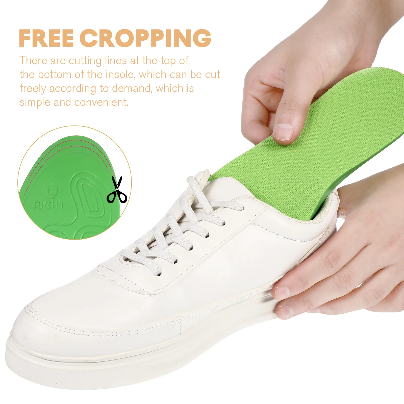 

Strephexopodia Corrector Kids Insoles Correcting Green Heel Foot Care Cushion Damping