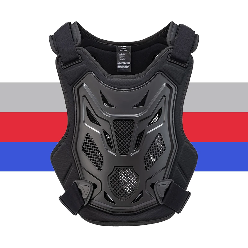 

VEMAR 2024 New Motorcycle Body Armor Comfortable Breathable Motocross Vest PE Shell Protection Motobike Vest Anti-fall