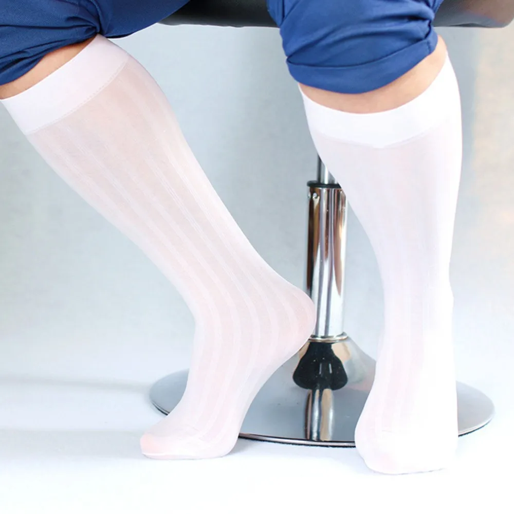 1 Pair Summer Men's Business Suit Socks Mid-Length Tube Breathable Thin Striped Socks Gentleman Formal Business Stockings
1 Pair Summer Men's Business Suit Socks Mid-Length Tube Breathable Thin Striped Socks Gentleman Formal Business Stockings