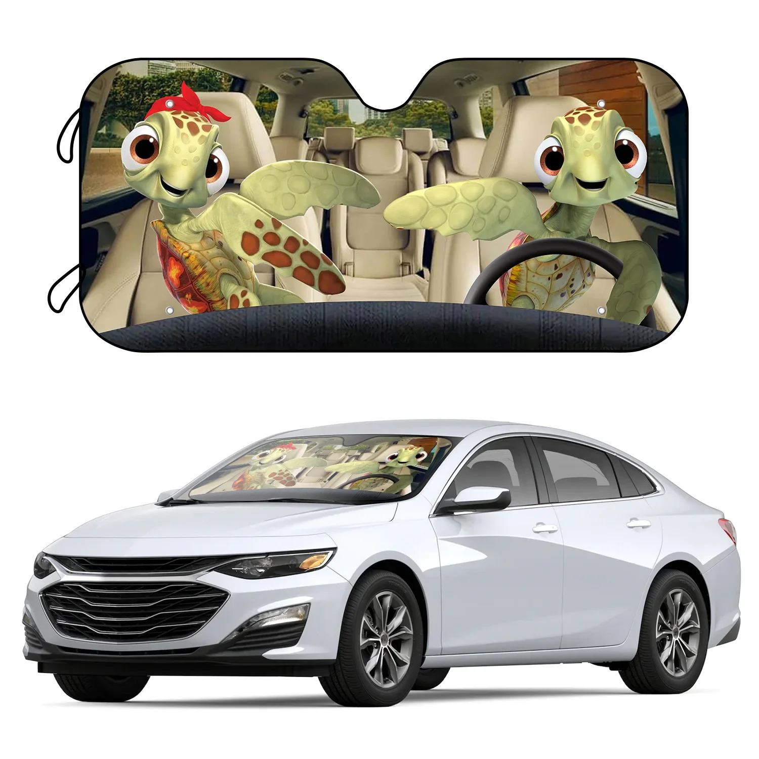 1pc Secartoon Sea Turtle Car Windshield Sun Shade With 4 Free Suction Cups Car Sunshade Keep Vehicle Cool UV Sun And Heat Reflec
1pc Secartoon Sea Turtle Car Windshield Sun Shade With 4 Free Suction Cups Car Sunshade Keep Vehicle Cool UV Sun And Heat Reflec