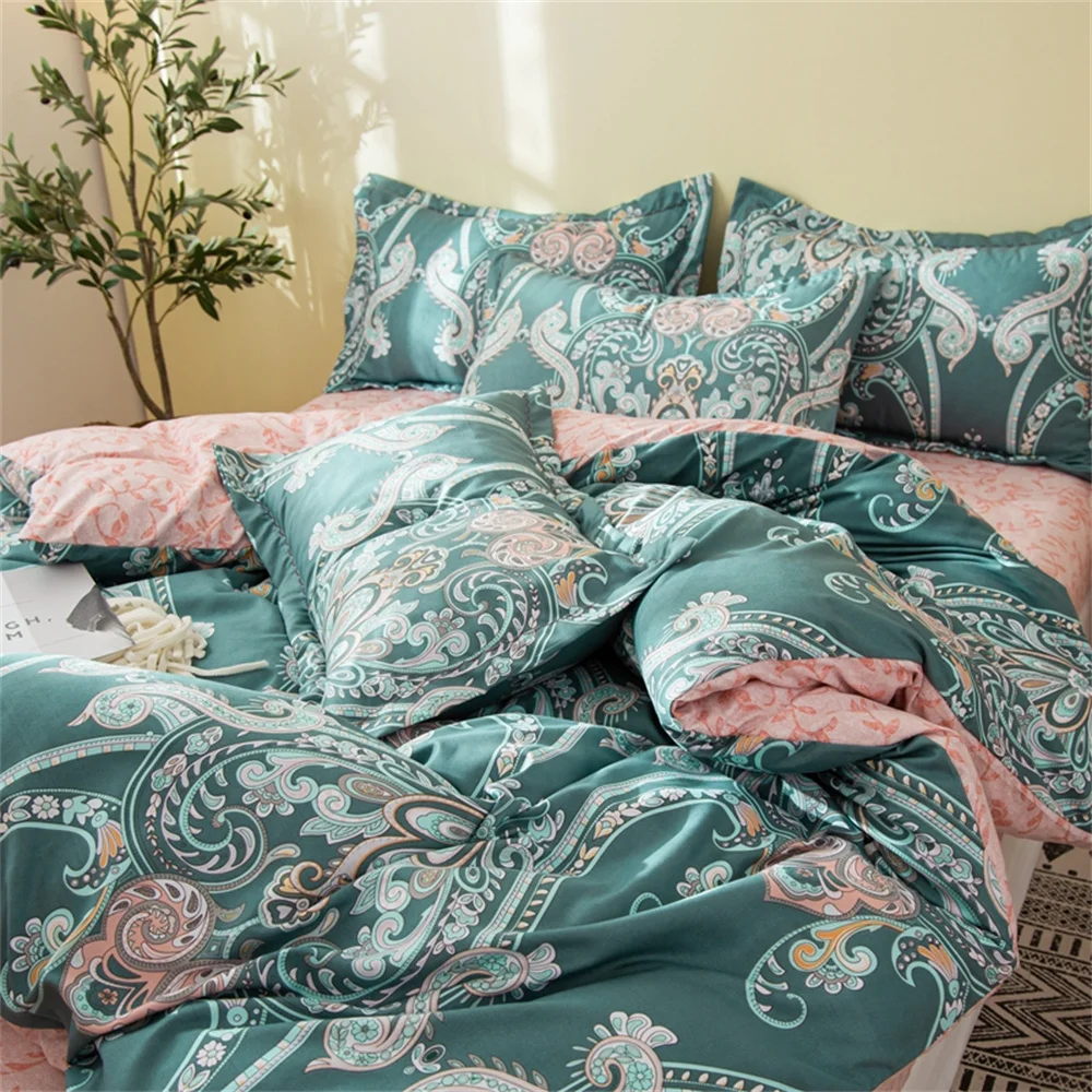 Bedding Set Girls Boys Bed Sheet Plaid Duvet Cover Pillowcase No Filling Single Double Queen King Bedclothes Home Textile
Bedding Set Girls Boys Bed Sheet Plaid Duvet Cover Pillowcase No Filling Single Double Queen King Bedclothes Home Textile