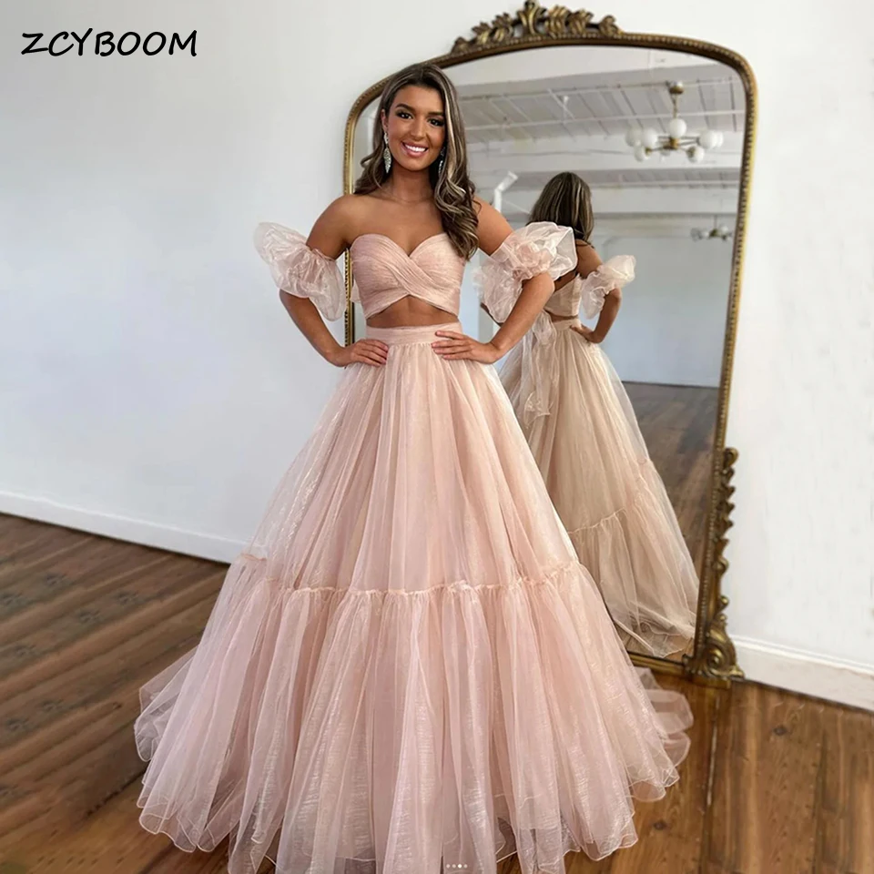 Pink 2 Pieces Detachable Puffy Sleeves Evening Dresses 2023 Sweetheart A-Line Bridesmaids Wedding Party Long Prom Gown For Women
Pink 2 Pieces Detachable Puffy Sleeves Evening Dresses 2023 Sweetheart A-Line Bridesmaids Wedding Party Long Prom Gown For Women