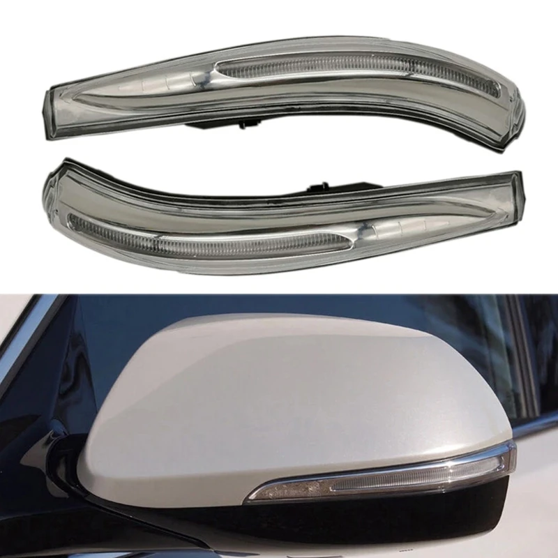 1Pair Rearview Mirror Turn Signal For Hyundai Santa Fe 2013-2018 Side Mirror LED Reflector Light 87613-B8000 87623-B8000
1Pair Rearview Mirror Turn Signal For Hyundai Santa Fe 2013-2018 Side Mirror LED Reflector Light 87613-B8000 87623-B8000