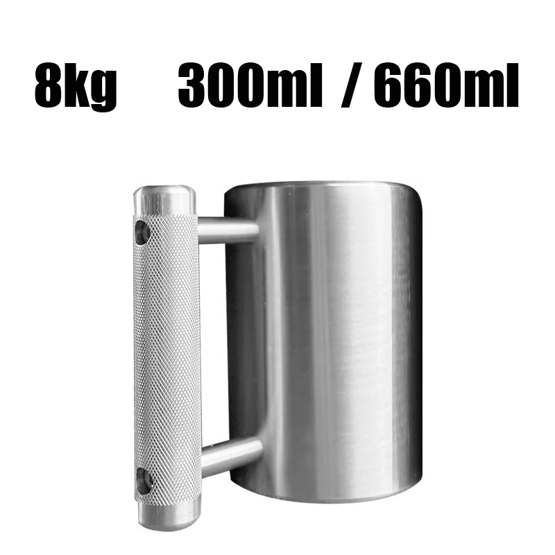 

8kg Heavy Mug 17.6lbs Dumbbell AISI304 Stainless Steel Material 300ml 660ml Capacity For Available