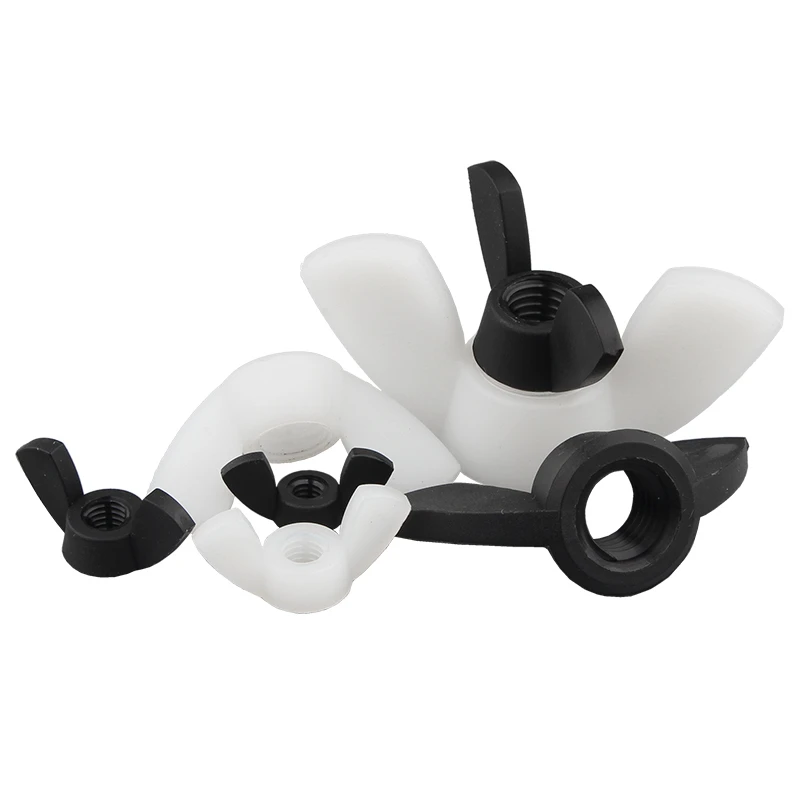 DIN315 Nylon Wing Nut M4 M5 M6 M8 Nylon Hand Tighten Nut Wingnut Black White Butterfly Nut Ingot Plastic Wing Nuts To Fit Bolts
DIN315 Nylon Wing Nut M4 M5 M6 M8 Nylon Hand Tighten Nut Wingnut Black White Butterfly Nut Ingot Plastic Wing Nuts To Fit Bolts