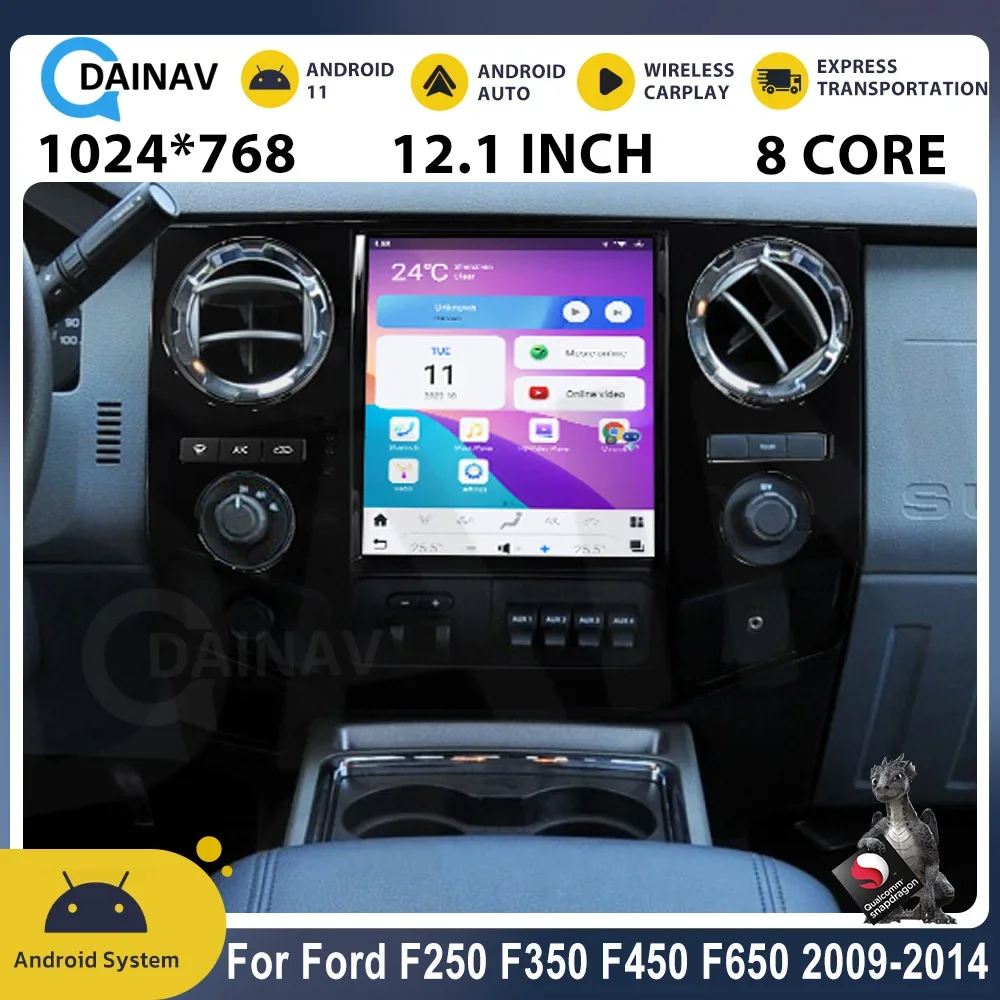 Android 11 Car Radio For Ford F250 F350 F450 F650 2009 2010-2014GPS Navigation Multimedia Player Auto Stereo Unit Dual System
Android 11 Car Radio For Ford F250 F350 F450 F650 2009 2010-2014GPS Navigation Multimedia Player Auto Stereo Unit Dual System