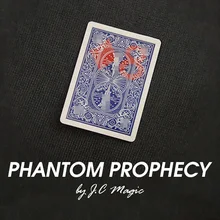 

Phantom Prophecy by J.C Magic Tricks Card Prediction Find Chosen Card Magia Magician Close Up Illusions Gimmicks Mentalism Props