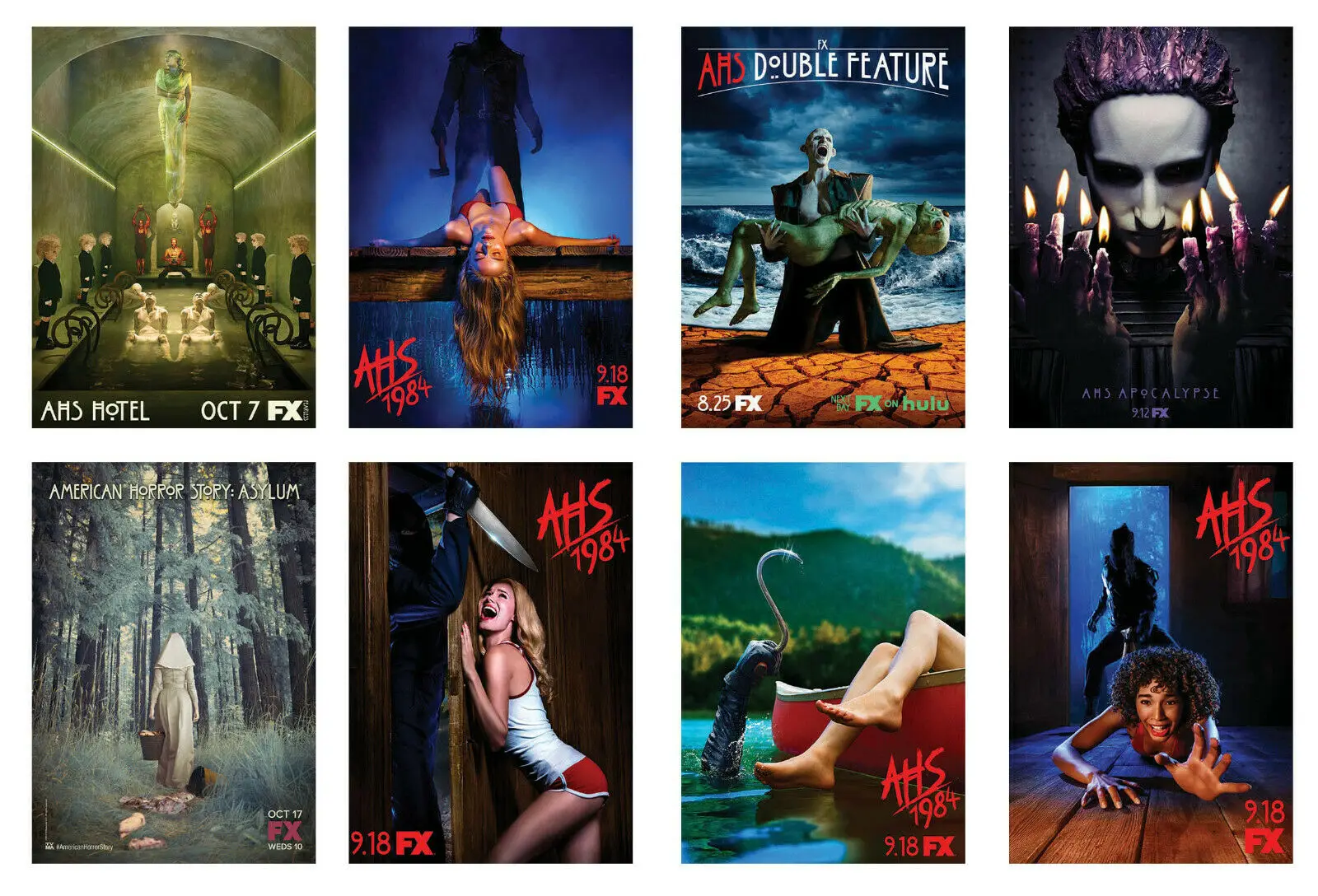 American Horror Story 1984 Asylum Horror Movie Print Art Canvas Poster For Living Room Decor Home Wall Picture
American Horror Story 1984 Asylum Horror Movie Print Art Canvas Poster For Living Room Decor Home Wall Picture