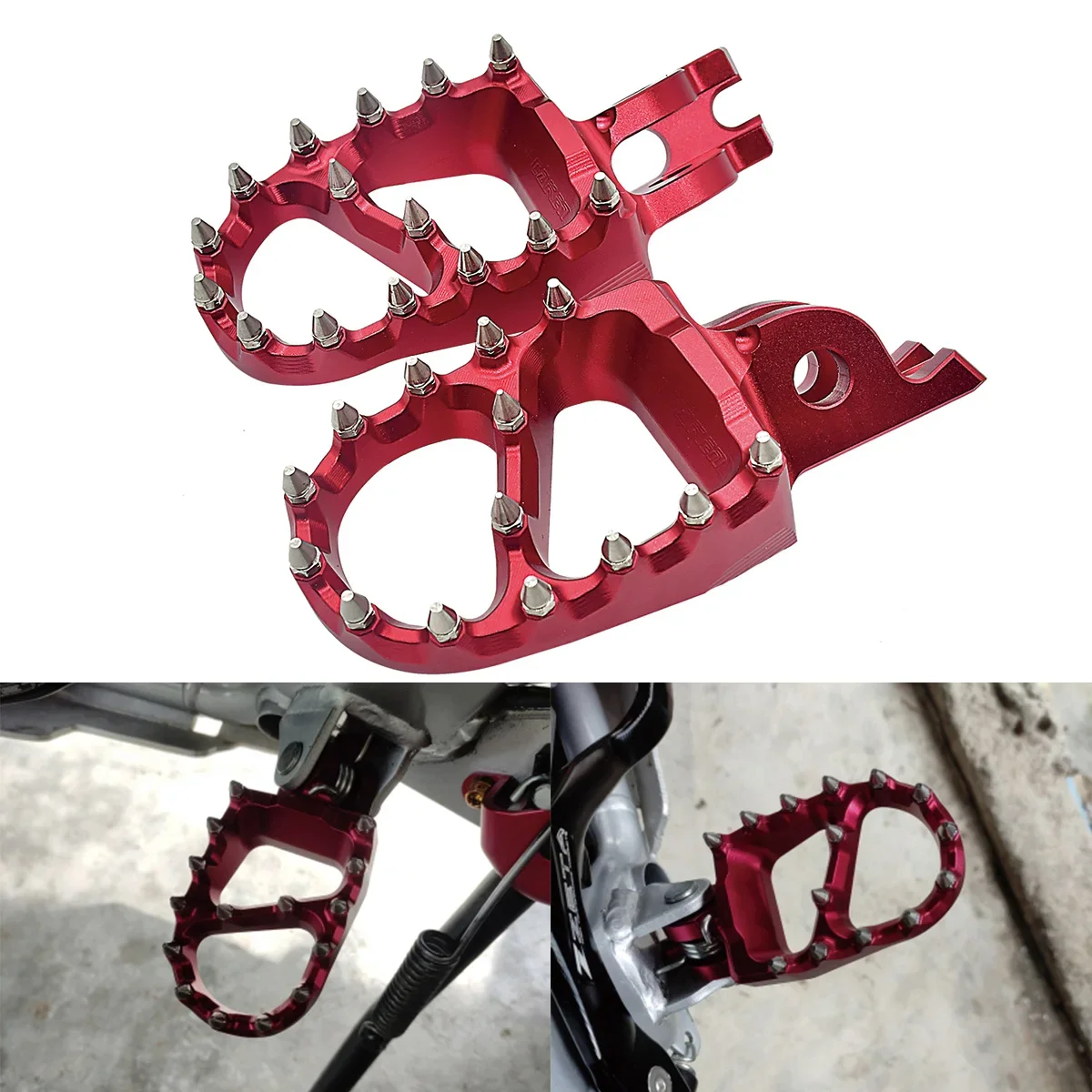 Подножки для мотоцикла с ЧПУ, подножки для Honda CR125R, CR250R, CRF150R, CRF250R, CRF250X, CRF450R, CRF450X, CRF450L, 2002-2023
Подножки для мотоцикла с ЧПУ, подножки для Honda CR125R, CR250R, CRF150R, CRF250R, CRF250X, CRF450R, CRF450X, CRF450L, 2002-2023