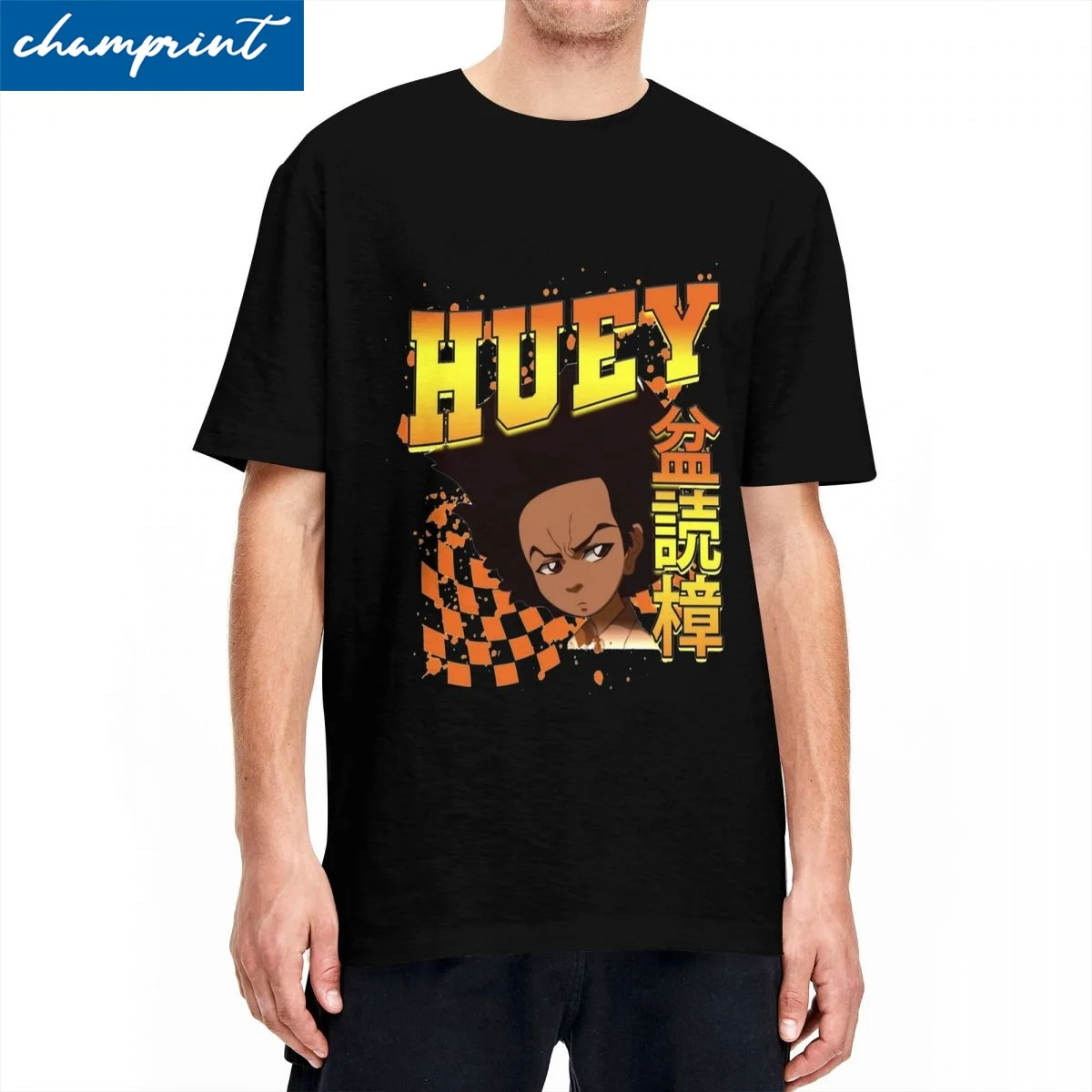 Printed The Boondocks Huey Tshirt For Men Women O-neck Short Sleeve Tops Shirts Anime Cartoon Cotton Summer Clothes
Printed The Boondocks Huey Tshirt For Men Women O-neck Short Sleeve Tops Shirts Anime Cartoon Cotton Summer Clothes