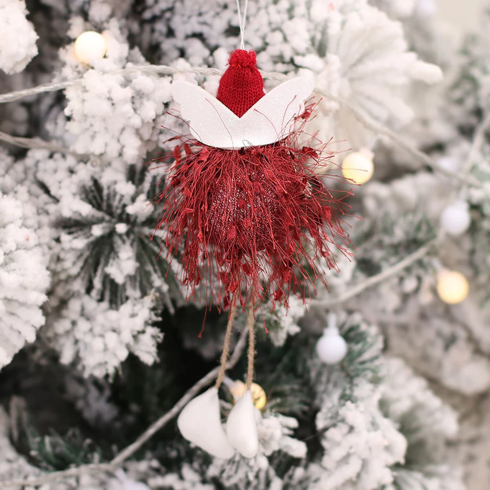 Hanging Christmas Doll 1pcs 21*5cm Christmas Angel Decoration Event Ornaments Party Supplies Pendant Plush Doll
Hanging Christmas Doll 1pcs 21*5cm Christmas Angel Decoration Event Ornaments Party Supplies Pendant Plush Doll
