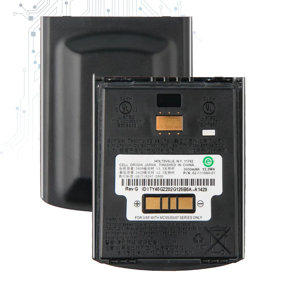 Replacement Battery For Motorola ZEBRA MC55 MC5590 MC55A0 MC65 MC67 Mobile Computer 82-111094-01 Battery + Track NO
Replacement Battery For Motorola ZEBRA MC55 MC5590 MC55A0 MC65 MC67 Mobile Computer 82-111094-01 Battery + Track NO