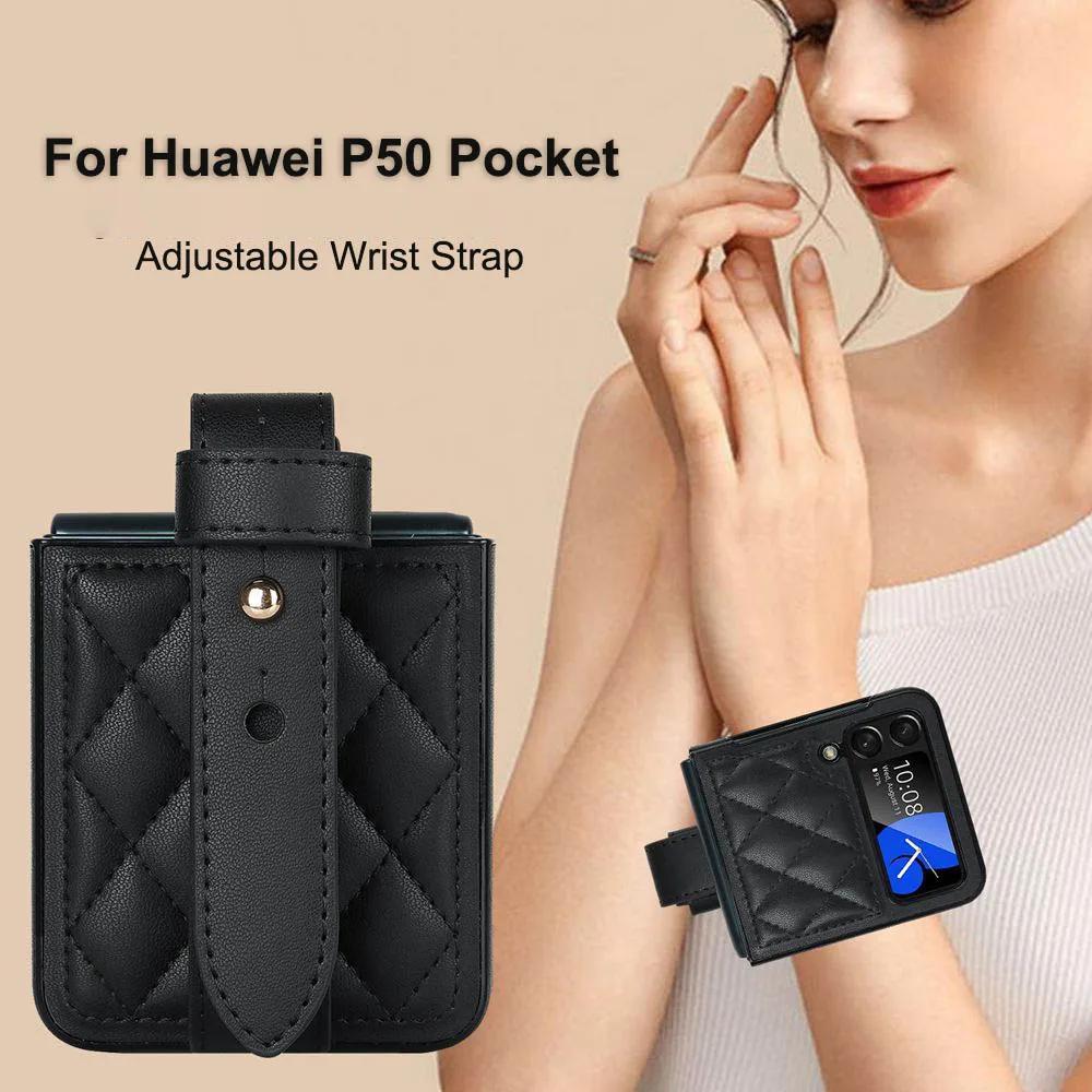 Wrist Srap Case For Huawei P50 Pocket Case PU Leather Cover For Huawei P50Pocket Shell Luxury Phone Protector
Wrist Srap Case For Huawei P50 Pocket Case PU Leather Cover For Huawei P50Pocket Shell Luxury Phone Protector