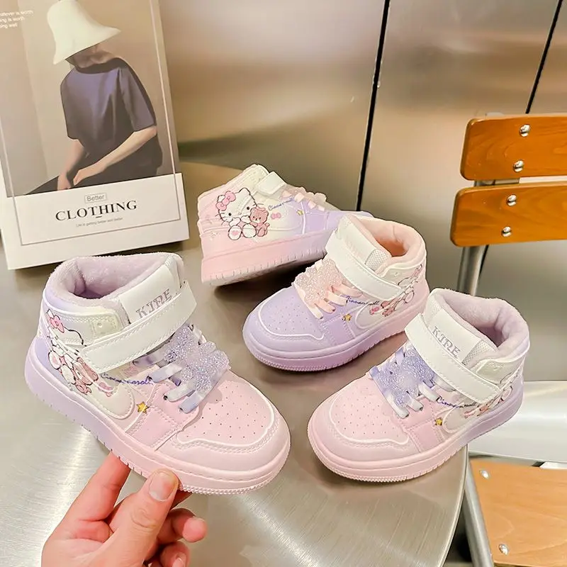 Sanrio Kawaii Anime Hello Kitty Girly Heart Autumn Winter Casual Sneakers Cute Cartoon Warm Sports Shoes Toys for Kids
Sanrio Kawaii Anime Hello Kitty Girly Heart Autumn Winter Casual Sneakers Cute Cartoon Warm Sports Shoes Toys for Kids