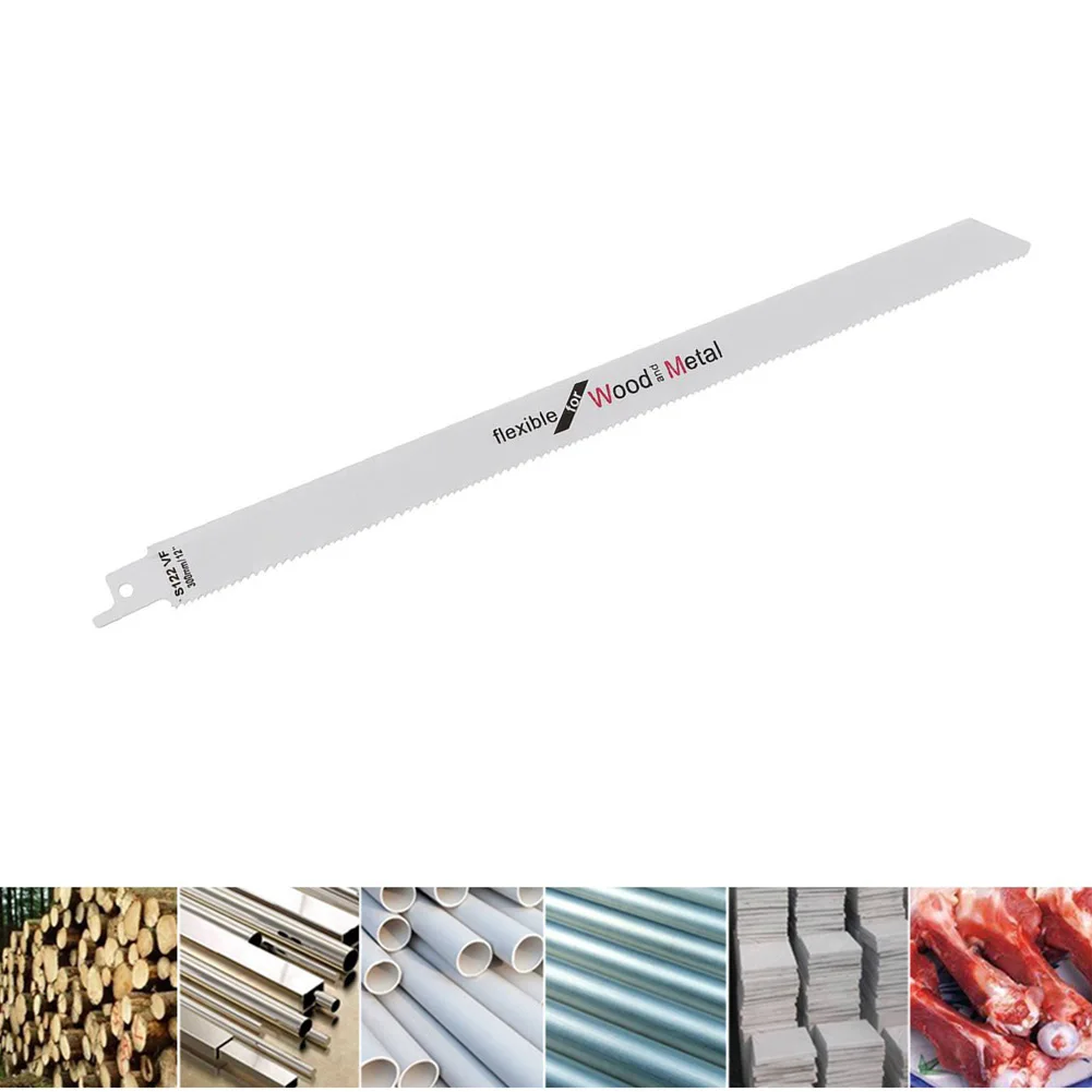 HCS S122VF 300mm 11.8In Reciprocating Saw Blade For Wood Decoration Machining Pipe Metal Hardwood Cutting Tools
HCS S122VF 300mm 11.8In Reciprocating Saw Blade For Wood Decoration Machining Pipe Metal Hardwood Cutting Tools
