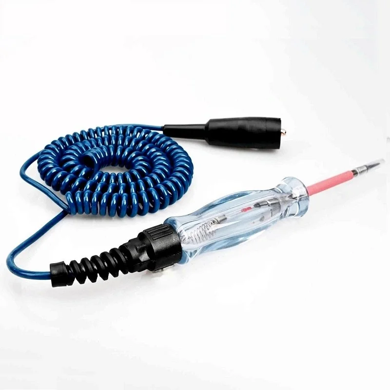 6V 12V 24V Light Test Automotive Electrical Tester LED Circuit Testing Pen Power Probe Diagnostic Tool 12ft for Car SUV UV Boat
6V 12V 24V Light Test Automotive Electrical Tester LED Circuit Testing Pen Power Probe Diagnostic Tool 12ft for Car SUV UV Boat