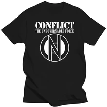 CONFLICT shirt UNGOVERNABLE FORCE ANARCHO PUNK PEACE UK