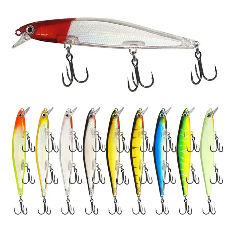 Short-tongue Plate Minnow 11cm Suspended Submerged Long Cast All-foil Minnow Bait 14g Long Cast Sea Bass Bait
Short-tongue Plate Minnow 11cm Suspended Submerged Long Cast All-foil Minnow Bait 14g Long Cast Sea Bass Bait
