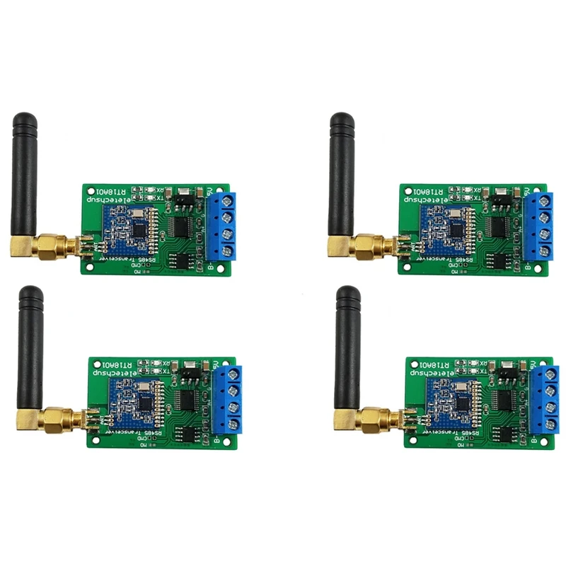 ELETECHSUP 4Pcs RT18A01 RS485 Transceiver Wireless Repeater 485 Master-Slave Control 433M 868M FSK Uhf Module, 433M Board
ELETECHSUP 4Pcs RT18A01 RS485 Transceiver Wireless Repeater 485 Master-Slave Control 433M 868M FSK Uhf Module, 433M Board