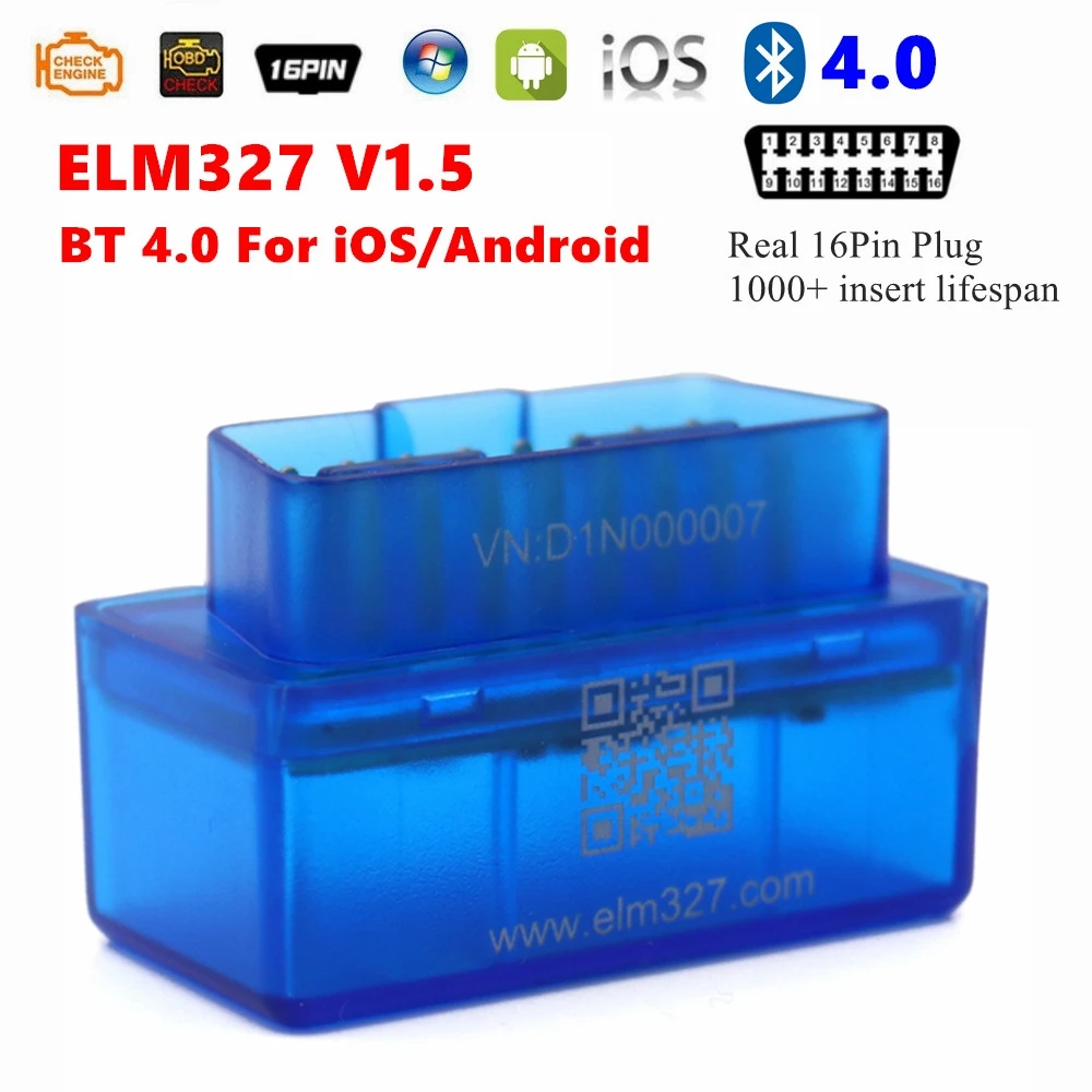 

Newest ELM327 B02L4/V01L4 OBD2 Scanner Bluetooth V2.1 OBD2 Auto Diagnostic Interface ELM 327 Bluetooth Auto OBD2 Code Scanner