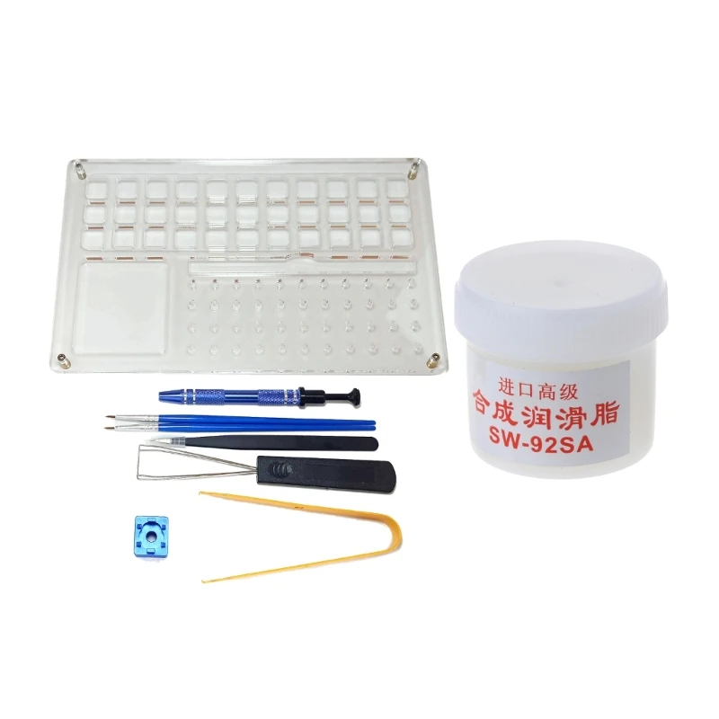 9PCS Lube Station Acrylic Double-Deck Removal Platform Keycaps Puller for MX Cherry Mechanical Keyboard N2UB
9PCS Lube Station Acrylic Double-Deck Removal Platform Keycaps Puller for MX Cherry Mechanical Keyboard N2UB