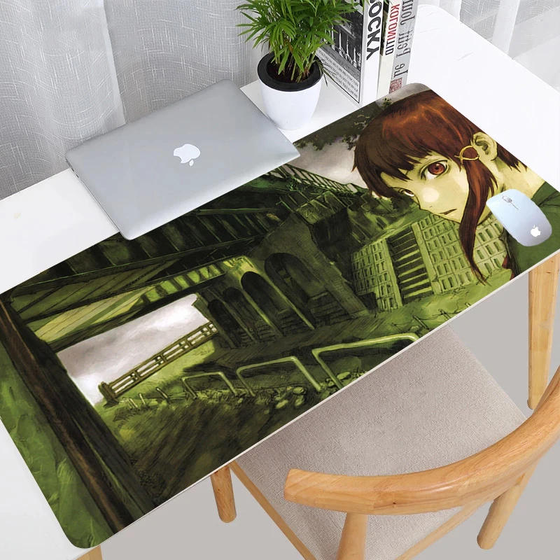 Serial Experiments Lain Anime Girl Large Mousepad Keyboard Gaming Rubber Soft Desktop Mat Laptop Office Cute Non-slip Mouse Pad
Serial Experiments Lain Anime Girl Large Mousepad Keyboard Gaming Rubber Soft Desktop Mat Laptop Office Cute Non-slip Mouse Pad