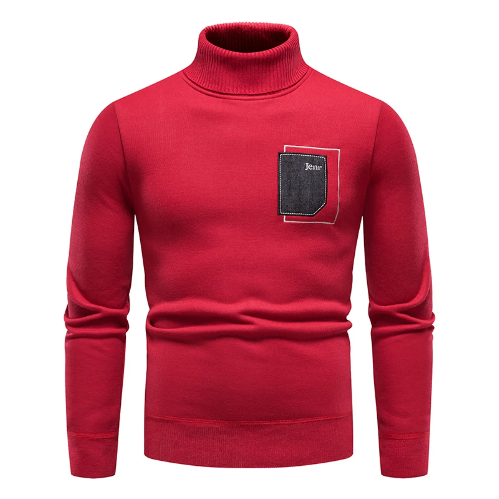 Men‘S Knitted Wool Sweater Pullover Tops Letter Print Long Sleeve High Collar Autumn And Winter Casual Stand Collar Cashmeres
Men‘S Knitted Wool Sweater Pullover Tops Letter Print Long Sleeve High Collar Autumn And Winter Casual Stand Collar Cashmeres
