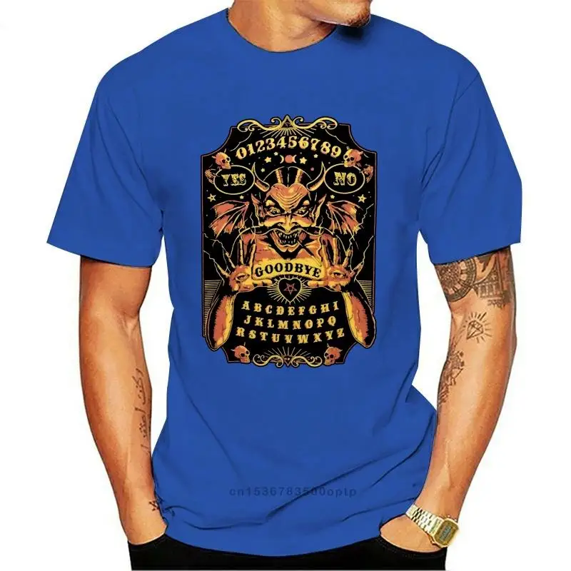 New Devil Ouija T-Shirt Paranormal Occult Spirit Talking Board Dead Demon Witchcraft Birthday Gift Tee Shirt
New Devil Ouija T-Shirt Paranormal Occult Spirit Talking Board Dead Demon Witchcraft Birthday Gift Tee Shirt