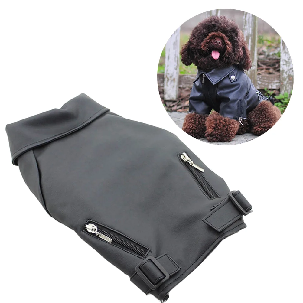 

Pet Dog Coat PU Jacket Soft Waterproof Dog Cloth Outdoor Puppy Outerwear Puppy Coat Jacket Winter Warm Clothes (XXS-5XL)