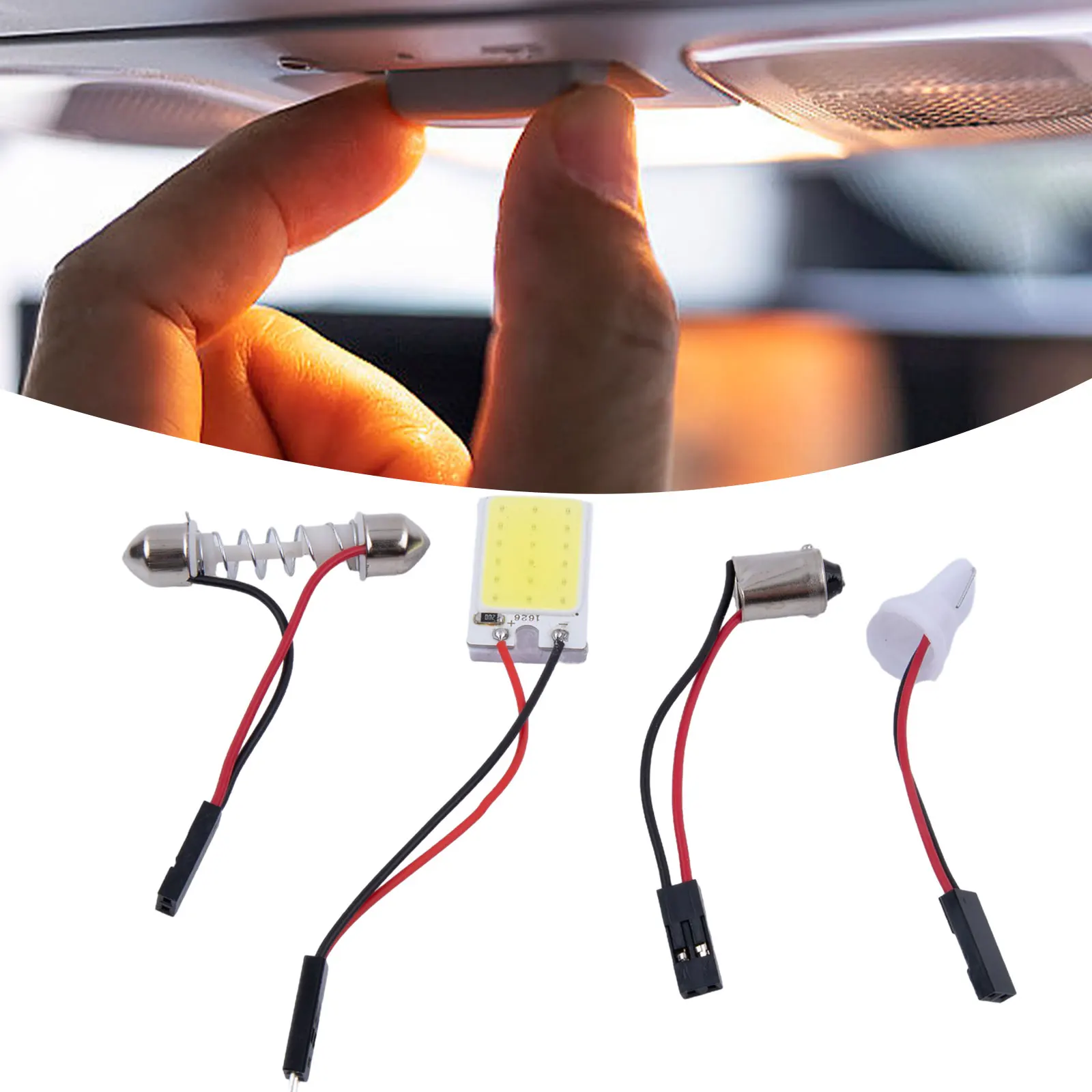 COB LED Light Panel with 16/24/36/48LED and T10 C5W Ba9s Socket for Car Interior Ceiling / Dome Light Low Power Consumption
COB LED Light Panel with 16/24/36/48LED and T10 C5W Ba9s Socket for Car Interior Ceiling / Dome Light Low Power Consumption